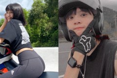 会骑机车的美少女【晨晨】超想顺路包回家！