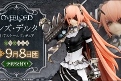 暗黑奇幻小说《OVERLORD》希丝·戴尔塔1/7比例模型手办曝光