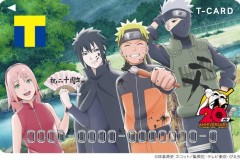 TSUTAYA推出火影忍者20周年T卡等周边 4月26日发售