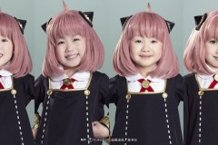 音乐剧《间谍过家家》阿尼亚演员的定妆照