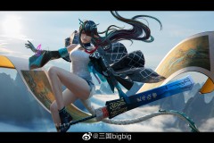 瞳然然然然 明日方舟人物COS”夕”
