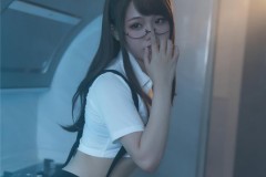 七月喵子体操服可萌可御 众多宅男心中的梦中情人