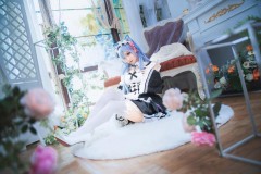 《Re:从零开始的异世界生活》蕾姆cosplay（CN：叽哥威武八七）