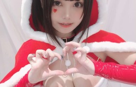 蜜汁猫裘圣诞夜的甜蜜幻想，闪烁着金色的光泽