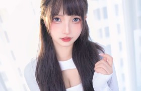 健身女神降临，神乐坂真冬精美绝伦cos角色图片