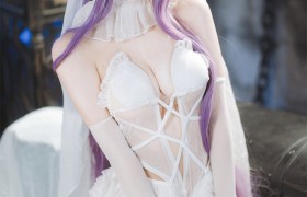 仙女月个人简介，梦幻白纱主题造型写真图片