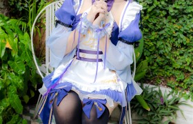 泰国coser Kadorin Hitomi介绍，品原神刻晴cos