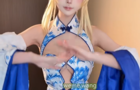 若若不男刻晴cos，争议与光芒交织的coser之路