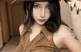 义眼coserVams子，优雅姿态照样玩转cosplay