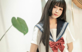喵小吉JK新图，让人赏心悦目超有品位