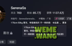 SerenaSs岛遇app上分享，红人中的时尚女神