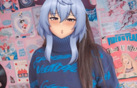 肥猫腿腿个人简介，不露脸的二次元美女