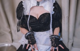 流年不停个人简介及原版cos作品，一位紫发猫耳少女