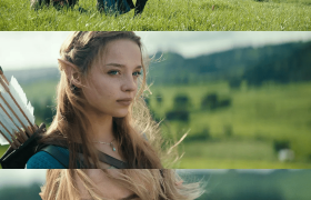 林克与塞尔达公主样貌首次曝光《塞尔达传说》真人电影公开剧照