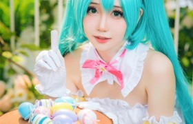 焖焖碳个人简介高清图片，轻快日常主题女仆风