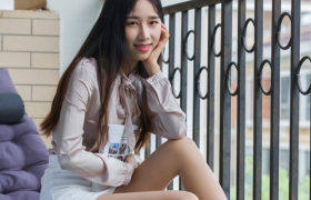 IESS异思趣向美子写真图片，温柔职场OL的下班时光