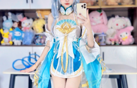 抖音兔晴晴baby高清视图赏析，清纯学妹俏皮兔耳