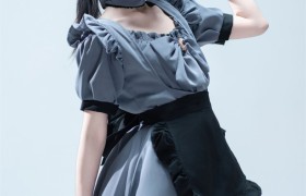 清水凪《手提箱与灰色女仆》：纯欲与优雅交织的视觉诗篇