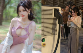 信义区捕获野生「Arger杨哲」人称湾湾最美性感女神 Coser